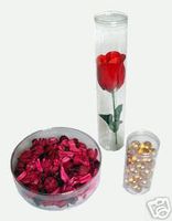 48 2x7 Plastic Tube Cylinder Box Retail Display Candle