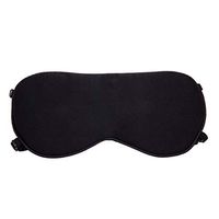 2 Pack Silk Eye Mask for Sleeping, 2 Strap Sleep Mask & Blindfold Pair for Women, Men & Kids, Super Soft & Smooth, Master Your Sleeping, Black
