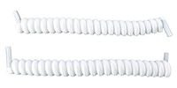 Shoe Laces Coiler White (pr)
