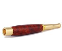 Handmade Rosewood Luxury Holder Pipes. Deluxe Holder Gift Packaging (Rosewood)