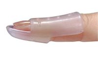 DJO Finger Splint PROCARE Stax Plastic Left or Right Hand Beige Size 7