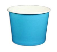Blue Ice Cream Cups 12 oz - 50 Count