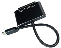 USB C to SATA, RUIZHI SSD HDD to USB C Adapter Supports SATA I II III Compatible for 2.5 inch Hard Drive Disk HDD and SSD