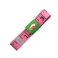 SUJING Tape Measure Tape for Fabric Sewing Tailoring Fabric Knitting Process Measurement - 60" / 150 cm, Portable, Flexible and Durable Tape Measure (Pink)