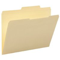 Smead File Folder, Reinforced 2/5-Cut Right of Center Position, Guide Height, Letter Size, Manila, 100 Per Box (10376)