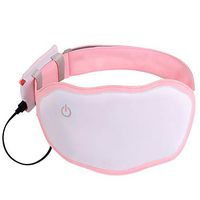 TAESOUW-Home Electric Heating Waist Pad Portable Warming Belt for Waist Neck Back Pain Relief (Color : Pink, Size : Free Size)