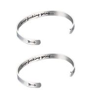 BOLUBILUY Dainty Multilayer Handmade Hollow Pendant Bracelet Bangle Friendship Bracelet Gift