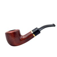 Kentucky no. 43 Full Bent pearwood Tobacco Smoking Pipe by Mr. Brog (Poland) (Orange 2)