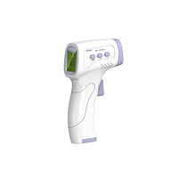 Forehead Gun Thermometer Temperature Gun contactless LCD Digital Infrared Infrared Temperature Gun Tester Forehead Body Fever Ear Gun Human Body Thermometer（Without Battery）