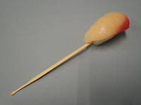 Food Sample Made by Japanese craftmans Earpick of Grip