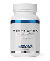 Douglas Laboratories - MSM + Vitamin C (Fundamental Sulfur) - Supports Wound Healing and Capillary Health - 100 Tablets