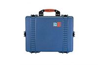 PortaBrace PB-2600E Hard Case, Airtight, Large, Blue Bags