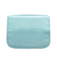 Grey990 Multi-Purpose Handbag Polyester Fabric Cosmetic Bag, Coin Purse, Hanging Folding Makeup Storage Bag, 24cm x 20cm x 9.5cm Sky Blue