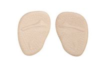 Ball of Foot Cushions, Metatarsal and Mortons Neuroma Pads, One Pairs of Forefoot Pads, Ball of Foot Pads, Instant Relief for Women and Men (Beige)
