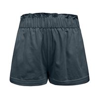 LinqiudD Best Selling Women Fashion High Waisted Shorts with Pocket Summer Shorts Pants(Blue,S)