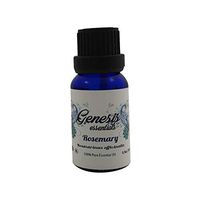 GENESIS ROSEMARY ESSENTIAL OIL, 100% Pure Therapeutic Grade, Undiluted, (0.5 OZ (15 ml))