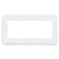 Intrasonic Technology IST Retro Music & Intercom Master Station Trim Cover Plate, White (Retro-MTP)