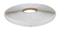 Self-Adhesive Back Loop Fastener with 1/2" Loop, 25 Yard, White