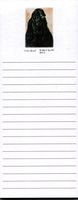 Black Cocker Spaniel Magnetic List Pads - Set of 2