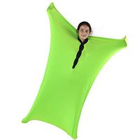 Sensory Sox Stretchy Body Socks Full-Body Wrap to Relieve Stress, Hyposensitivity Great for Boys, Girls with Autism, Anxiety (Small 47"x27", Green)