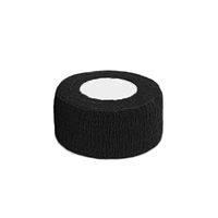 GFD41A Elastic Cotton Roll Adhesive Tape Sports Muscle Tape Bandage Care Kinesiology First Aid Tape Muscle Injury Support (Color : Black)
