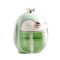 300ML Cute Penguin Desktop Humidifier with 7 LED Lights,Auto Shut-Off, Innovative Gift Hydrating Instrument Car USB Aroma Humidifier for Bedroom, Home, Office
