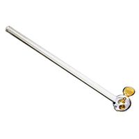 pzkwmfv 1Pcs Reusable Wedding Birthday Party Lovely Fish Glass Drinking Straws with Cleaning Brushes & Storage Case - Extra Long Gift