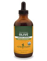 Herb Pharm Certified Organic Olive Leaf Liquid Extract for Immune System Support - 4 Ounce