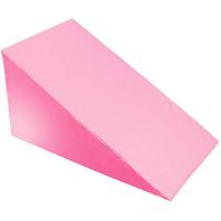 24” X 24” X 7” Bed Wedge Cover – Wedge Pillow Replacement Cover with Zipper - 100% Cotton Replacement Pillowcase for Bed Wedges - Universal Fit for Wedges Up to 27” Wide - 24” X 24” X 7” - Soft Pink