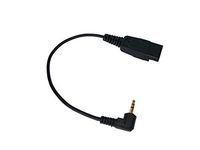 3.5 MM 6" Cord for GN Netcom/Jabra, Smith Corona Classic Series, VXI G Series Headsets, Starkey G Series