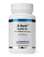 Douglas Laboratories - D-Sorb - Vitamin D3 in a Patented, Naturally Self-Assembling Nano-Colloid System for Enhanced Absorption - 30 Capsules