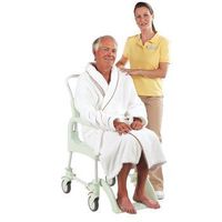 Preston Accessory - Commode Pan with Lid Green (For Etac Clean Shower/Commode Chair )