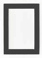 Charcoal - Dark Gray Acid Free Picture Frame Mat, 20x24