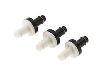 Enema Tubing Check Valve - 3 Pack - Universal Fit - Creates 1 Way Flow in Your Enema Tubing - Keeps Tubing Hygienic
