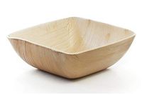 Everyday Eco Square Deep Bowls (25 Pack), 6.5", Natural