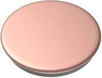 PopSockets: PopGrip with Swappable Top for Phones & Tablets - Aluminum Rose Gold