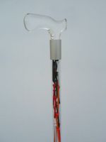 Elegant Acrylic Designer Walking Cane (34", Multi-Color Golf Tees)