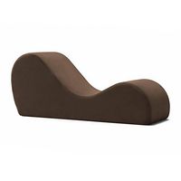 Liberator Kama Sutra Sex Chair Sensual Chaise - Espresso Micro-Velvet
