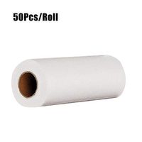 Decdeal 50Pcs Roll Disposable Kitchen Cleaning Cloth Wiping Rags Dishcloth for Home Office Use