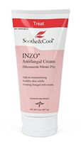 Medline Soothe and Cool Inzo Antifungal Cream, White, 12 Count