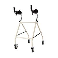 LJHHH Folding Rollator Walker,Lightweight Walking Frame,Elderly Walker Portable Non-Slip Drop-Proof Walker,Bearing Capacity Up to 100Kg