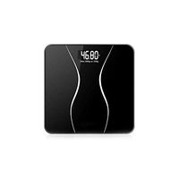 A2 Bathroom Glass Body Scale Household Electronic LCD Display Digital Floor Weight Balance Bariatric Weighing 180 KG,United States,Black