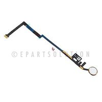 ePartSolution_Gold Home Button Module Menu Key Button Flex Cable Ribbon Connector for iPad 6 6th Gen 2018 Ver. A1893 A1954 Replacement Part