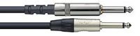 Stagg NGC3SWR N-Series Phone Plug Instrument Cable with Mute Switch, 10'