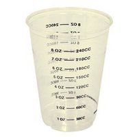 Translucent Graduated Plastic Cups - 10 oz (50/sl | 20 sl/cs)
