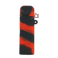 KKmod Texture Case, Rubber Silicone Cover Sleeve … (BlackRed)
