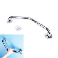 XIHAA Wall Mount Bathroom Grab Bars,304 Stainless Steel Toilet Bathtub Handrail Chromed, for Elderly Safety Helping Handle Toilet Bathtub Handrail