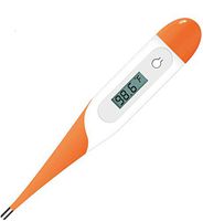 Digital Thermometer Medical, Rectal and Oral Thermometer for Adults and Babies, Body Temperature Thermometer with Soft Head Accurate and Fast Readings with Fever Indicator (Blue2)