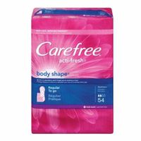 Carefree Body Shape - Pantiliners, Scented - 54 ea