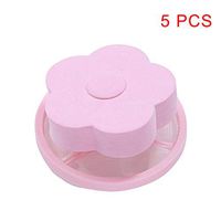 Thethan Reusable Washing Machine Floating Lint Mesh Bag Portable Washer Lint Catcher